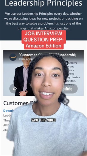 Amazon Job Interview Prep: Behavioral Questions #amazoninterview #interviewquestions #jobinterview