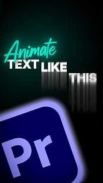 Slide Up Text Caption Animation in 60 seconds!