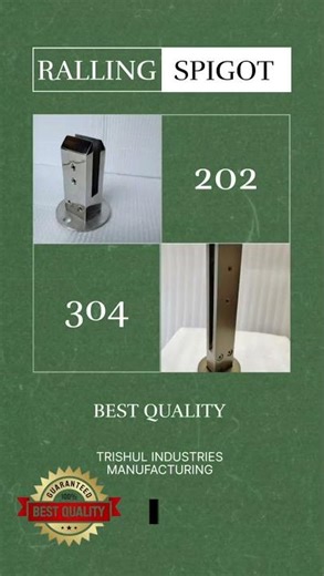 Ss Glass Ralling Spigot Bracket | Available on IndiaMART