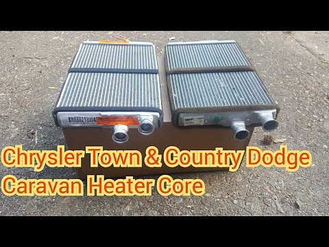 Chrysler town & country dodge caravan heater core replacement