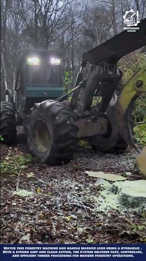 Smart Log Gripping Machine Innovation for Commercial logging and timber harvesting