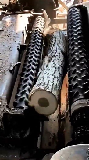 Effortless shaping of heavy logs - Why Work Hard When Machines and tools Work Smart?