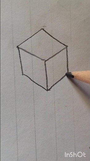 Learn 3D Box Drawing Fast 🔥 #shorts