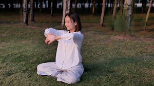 Woman, Yoga, Exercise. Free Stock Video