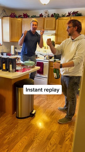 Non-Drinkers Trying to Open a Champagne Bottle