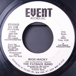 The Fatback Band - Wicki-Wacky
