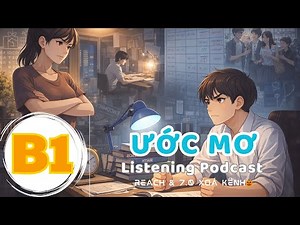 🎧 Luyện Nghe Tiếng Anh Level B1- ƯỚC MƠ - | Listening English Podcast |🎯