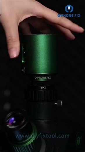Use 2UUL MS01 SpaceCam 4K Camera with Microscope for Mobile Phone PCB CPU IC Soldering Repair