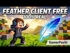 Play Minecraft Feather Client *FREE* - 100% Real - GamerPavitr