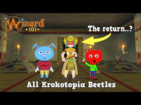 Wizard101: All Krokotopia Beetles - Chase's Return? ⚖️