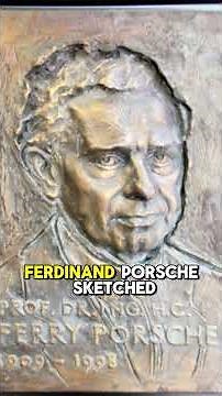 The Secret Meaning of the Porsche Logo! 🐎 The Napkin Legend! #automobile #automotive