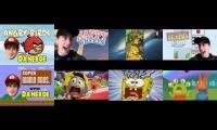 Mix of 8 videos from youtube : RAGEBOE! and Screaming Crossovers