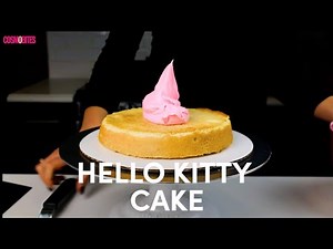 Hello Kitty Cake Tutorial