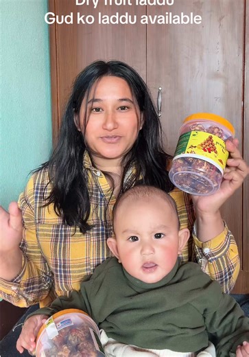 Bacha dekhi pregnant ani buda budi ama ba sabai jana le khana milne dry fruit laddu ani sutkeri masala pani xa hai #pragyashrestha #deyfruitladdu #sutkerimasala