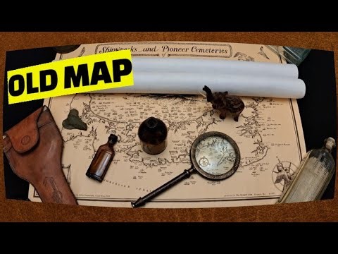 2025 Old Map Leads To Jackpot Of Antique Bottles (or something like that) ~ Antique Shop Pick-Ups ©