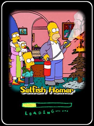 Selfish Homer#fyp #fypシ #thesimpsons #cartoon #us | the simpson