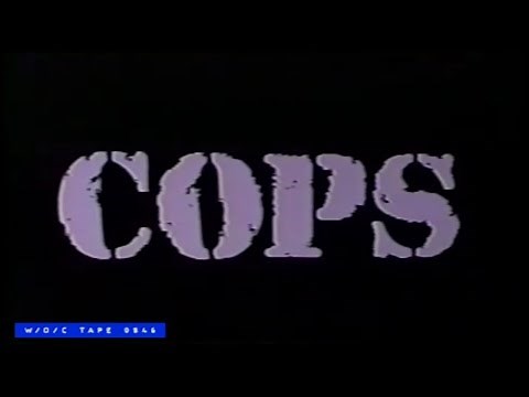 "COPS" Full Laserdisc - 1994