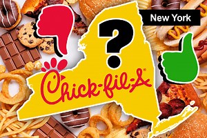 These are the top-rated fast food chains in each state and city — the New York results are shocking