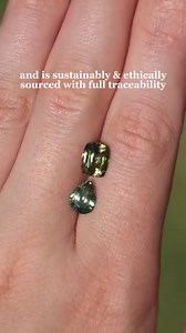 Move over diamonds, demantoid garnet has higher dispersion (✨ 🌈 ) and is 10,000 times more rare! Sustainably and ethically mined by our friends at @‌propserityearthus, these gems have full traceability to their source in Madagscar and are all natural and unenhanced. Their earthy green color lends well to many of our designs and looks good against any gold color. We have our “Jane” design available with this stone as well as a couple of loose stones in the Staghead Mine, or we’re always happy to