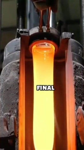 The Process of Making Clear Glass #shortvideo #shortfeed