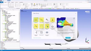 Send a study directly into Ansys® products (Simulation workspace)