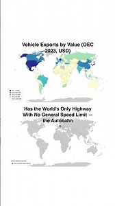 Correlation or Causation? 🤔 #mapwhatever #germany #autobahn #cars #correlation