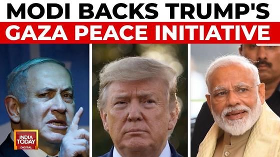 PM Modi welcomes Trump's plan to end war in Gaza, urges support for peace