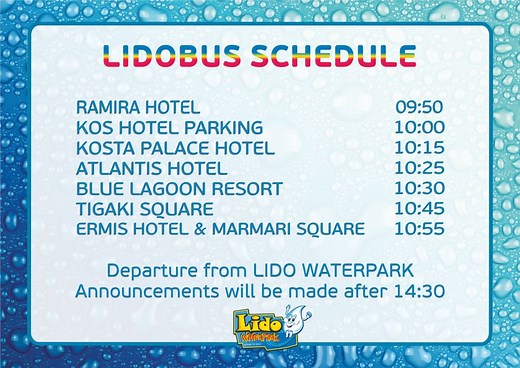 Location | Lido Waterpark in Kos
