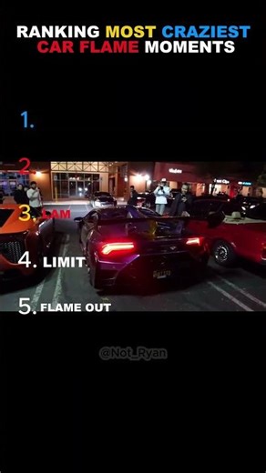 Ranking Craziest Car Flame Moments 🔥💀 #1 is LEGENDARY#shorts #viral #ranking