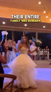 This bride shocked the guests ❤️ 🎥 (miscellaneous.vids & marciesholdice) #bride #weddingvideos #wedding #bouquettoss #proposal | Brennan Rogers