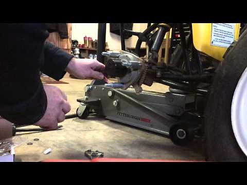 How to install wheel spacers on a atv or fourwheeler