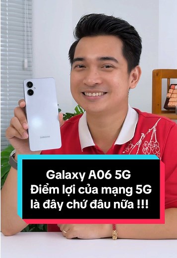 Lợi ích của mạng dữ liệu 5G thật sự là không thể phủ nhận !!! #learnontiktok #education #thanhcongnghe #galaxya06