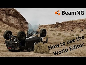 BeamNG how to use the world editor!!!