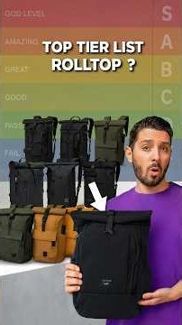 My Rolltop Backpack Tier List Is Going to Start Arguments