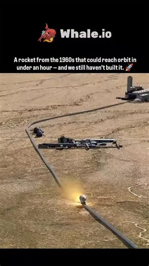 Inflyta on Instagram: "The instagram reel of Hyperion sled-launched rocket was a bold vision far ahead of its era, imagined back in the 1960s as a way to reach orbit in less than an hour. Created by Philip Bono, this single-stage-to-orbit concept relied on a 3 km ground sled for horizontal acceleration, reaching nearly 300 m/s before climbing a mountainside and igniting its ascent. Designed to be fully reusable, it could theoretically carry over 18, 000 kg of cargo or more than 100 passengers, u