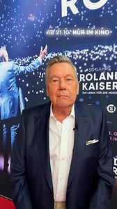 🎬 Roland Kaiser goes Kino! Morgen 20:00 Uhr bei uns im Cineplex Leipzig! Und am Freitag, um 19:30 Uhr. 😀 🎟️ Tickets für "50 Jahre Roland Kaiser - Ein Leben für die Musik" gibt es in der Cineplex Plus App und hier 👉️ https://www.cineplex.de/film/50-jahre-roland-kaiser-ein-leben-fuer-die-musik/408539/leipzig/ | Cineplex Leipzig