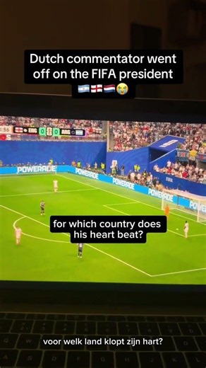 Dutch commenter went off on FIFA BOSS! 🤯