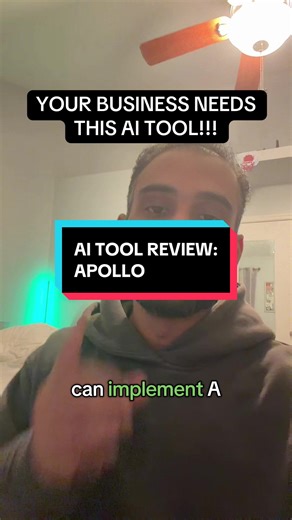 AI Tool Review: Apollo Apollo io uses AI to enrich leads identify ideal customers personalize outreach and optimize sales workflows. Its core AI features include contact discovery data enrichment email sequencing intent signals and sales automation for outbound growth. #aitoolsforbusiness #leadgen #leadgeneration #apollo #automation