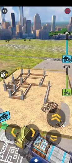 MASSIVE Building Demolition 😈😱🔥 | Construction Simulator Gameplay #shorts #construction #demolition