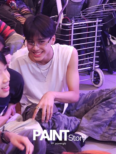 I love you everyday🫳 คลิป4วิ แม่สโลวไป10วิเพื่อดูรอยยิ้มของจิ๋วเพ้นนานๆ หล่อมากจิ๋ว🫶 [2026.03.08] Salim dance. PAGE FACEBOOK : PAINT Story by powergib #paint #paint_cactraineeboys #cactraineeboys #salimdance