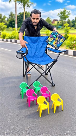 6Ta mini chair and Folding Chair for Camping & Travelling 🔥