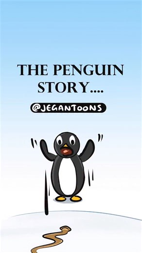 J Jegan on Instagram: "The Penguin and Ammachi Story... #2danimation #trendingreels"