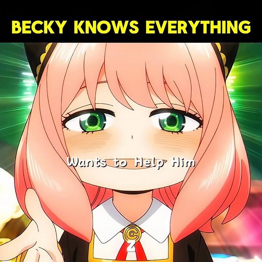 Becky is so Us || Anya and Damian || Spy x Family || Copines