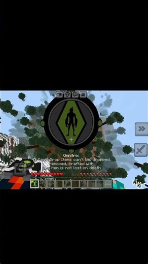 minecraft amlg in Bedrook ben 10 mode but my bad luck😅