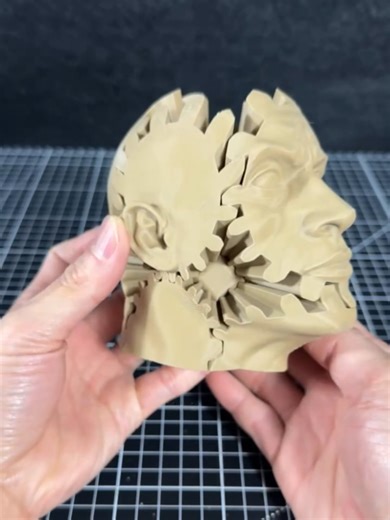 Satisfying 3D Print Gear Fidget Toy Mechanism