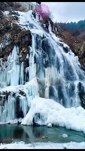 Soothing Calm Music & Waterfall Scenery | Stress Relief & Relax #CalmMusic #WaterfallView