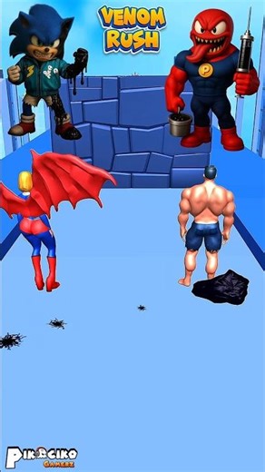 💪HELP! TRYING TO TURN SONIC INTO VENOM WITH AN INJECTION VENOM RUSH 3D!🚨 #shorts #gaming #shortfeed