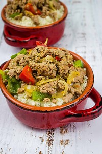 Italian Ground Turkey and Peppers - Keto Cooking Wins
