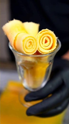 🥭 Mango Rolled Ice Cream – Summer Special! 🍦 #shorts #shortsviral #shortsfeed