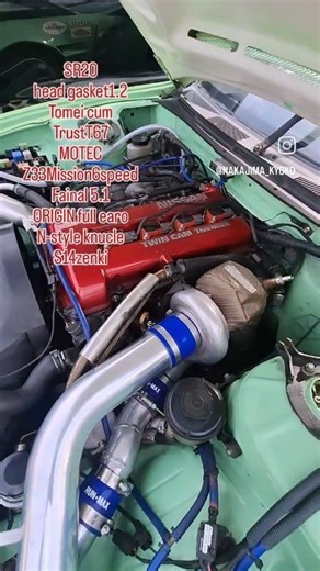 Machine specs and my Body specs?!🤣 #s14zenki #originlabo. #drift | Kyoko Nakajima